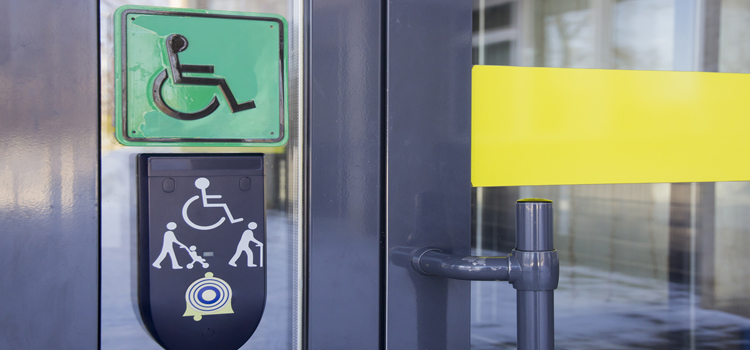 automatic handicap door opener in Kendall