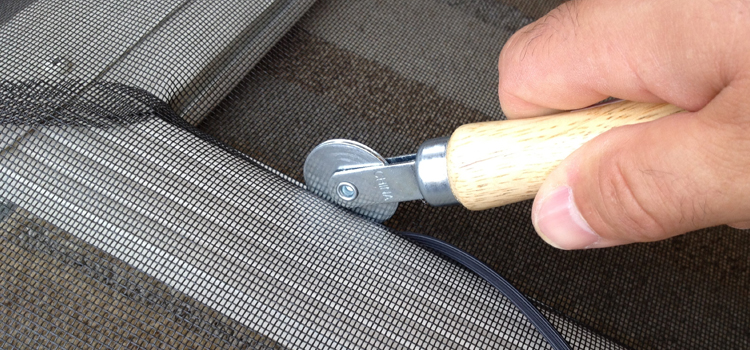 metal screen door repair in Kendall