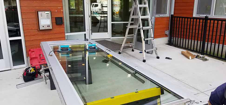 storefront door glass replacement Kendall